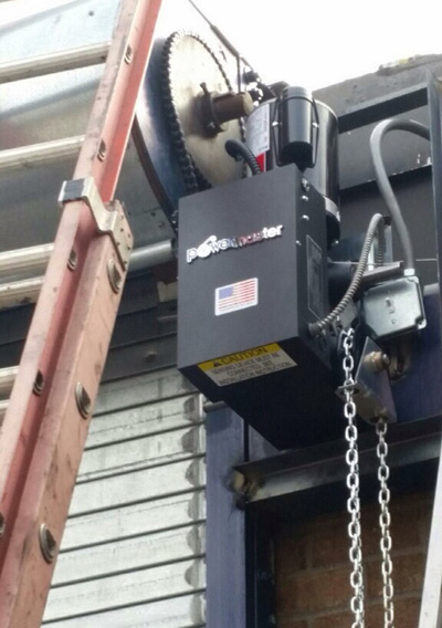 Automated rolling door motor Providence